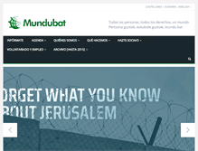 Tablet Screenshot of mundubat.org